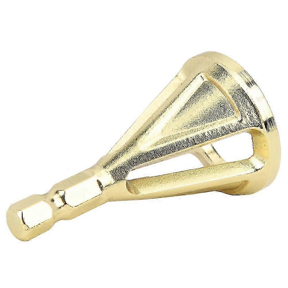 Deburring External Chamfer Tool Bit Die Steel Remove Burr ToolHex Shank Gold 2025