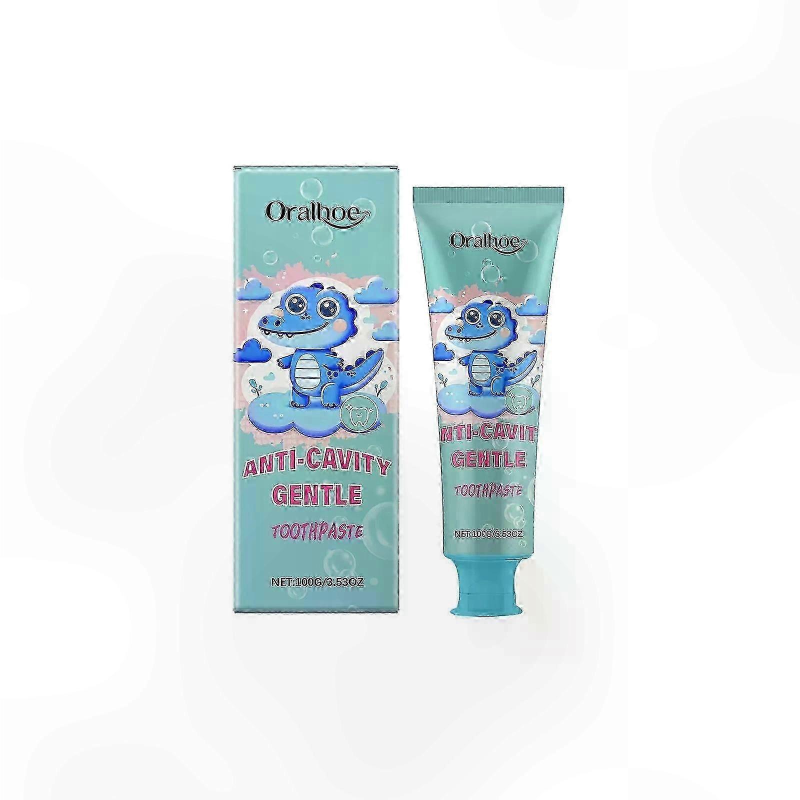 Children's Toothpaste for Cavity Protection, Brightening, Stain Removal, Fresh Breath, Mild Formula, Non-Irritating Clean