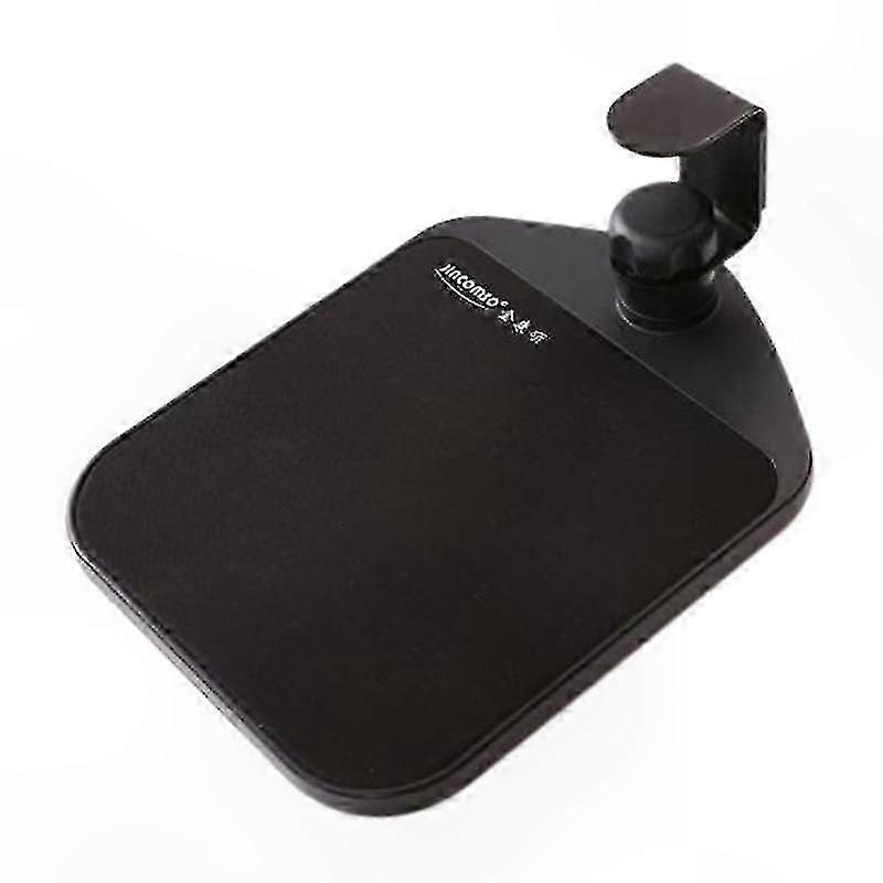Adjustable Ergonomic Wrist Support Mouse Pad, Clamp-On Desk Tray for Right or Left Hand Use, Space-Saving Design Without Drilling