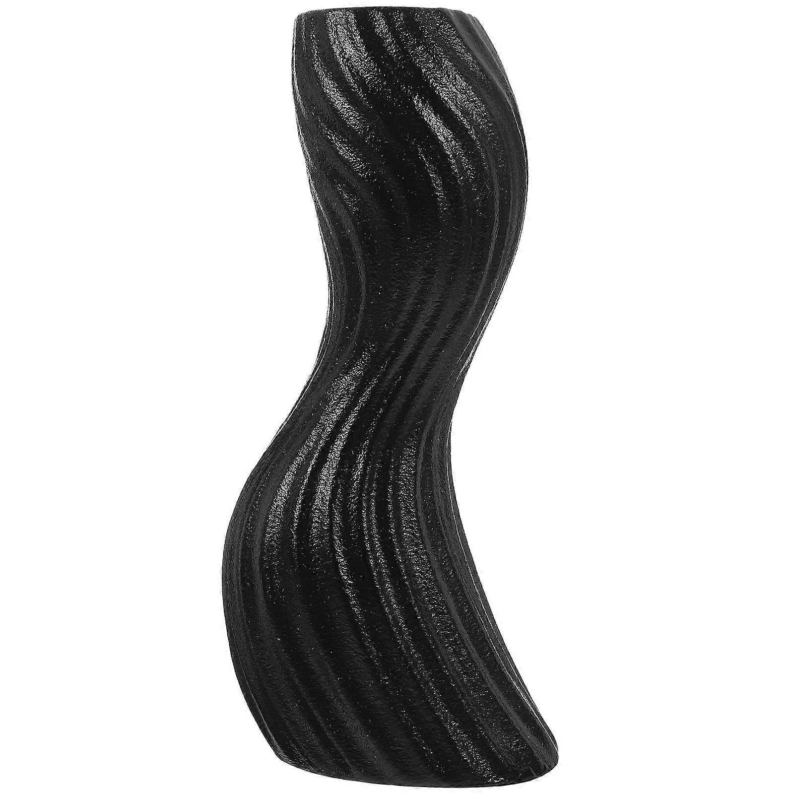 Ceramic Vase Rustic Vase for Decor Unique Black Decorative Piece