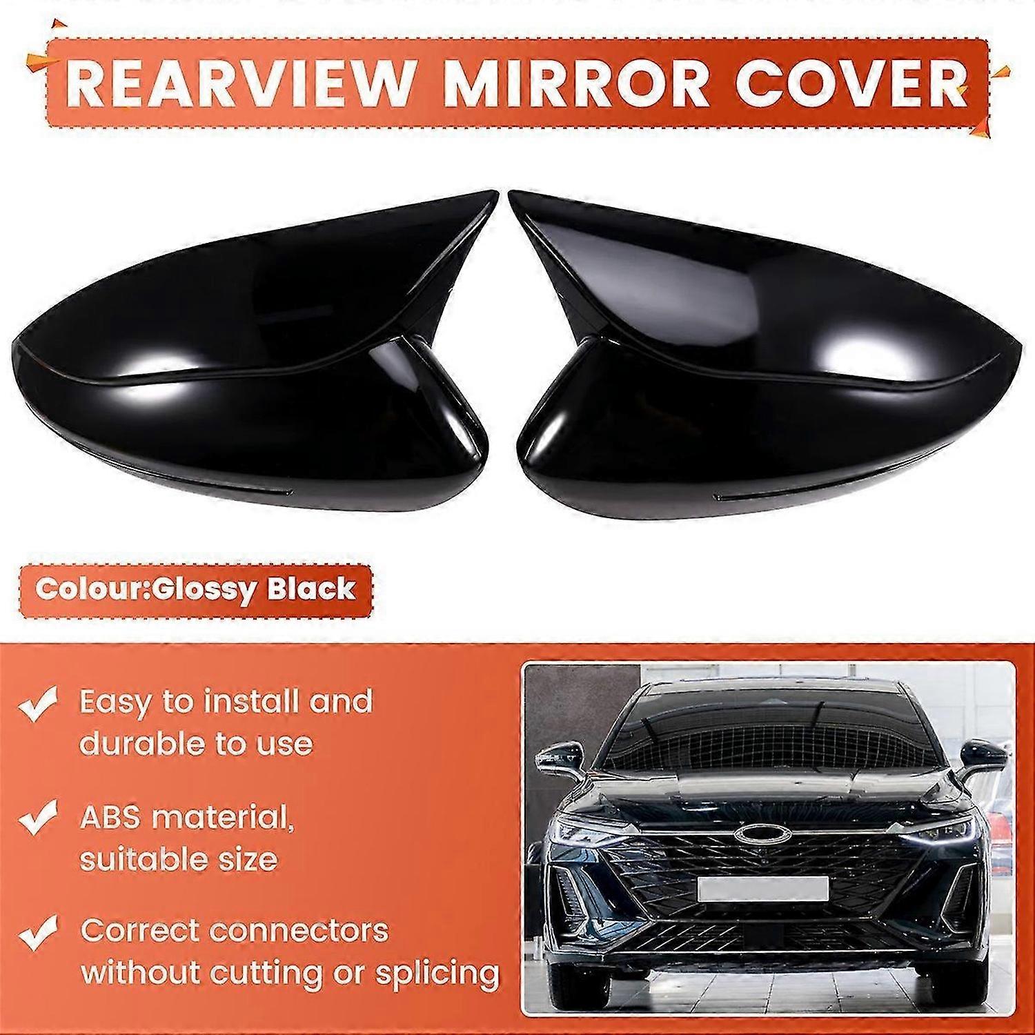 Car Exterior Side Door Rear View Mirror Shell for Chery Arrizo 8 2022-2024