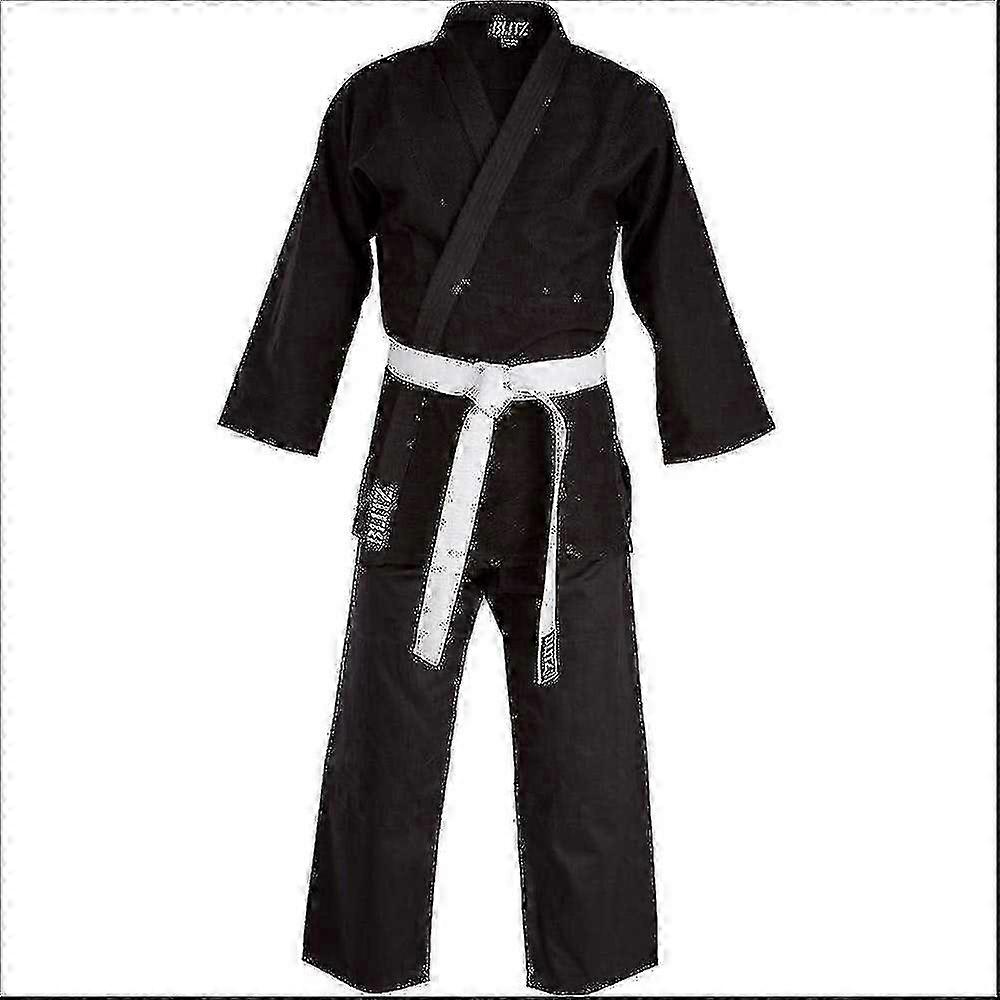 Μαύρο Yvan Sports Cotton Student Judo Suit - Ελαφριά και ανθεκτική στολή προπόνησης