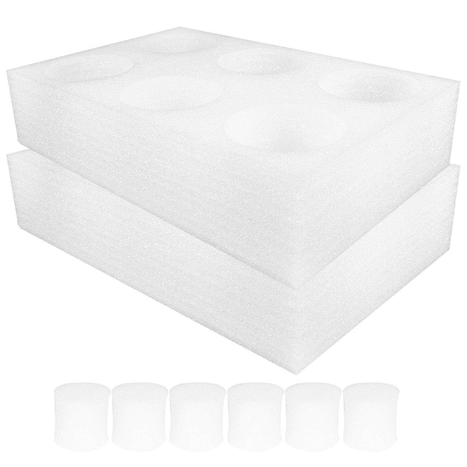 Coffee Cup Holder Drink Carrier Tray for Takeout 4Pcs White Beverage