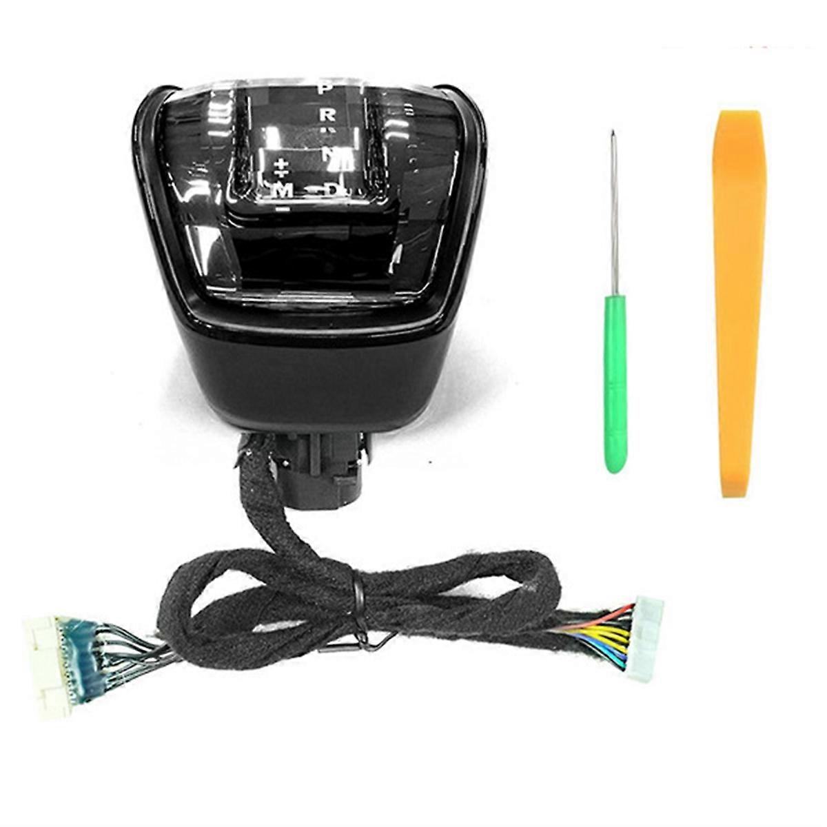 For LC300 Gear Head Crystal Gearshift Head with Gear Position Display and Ambient Light LHD