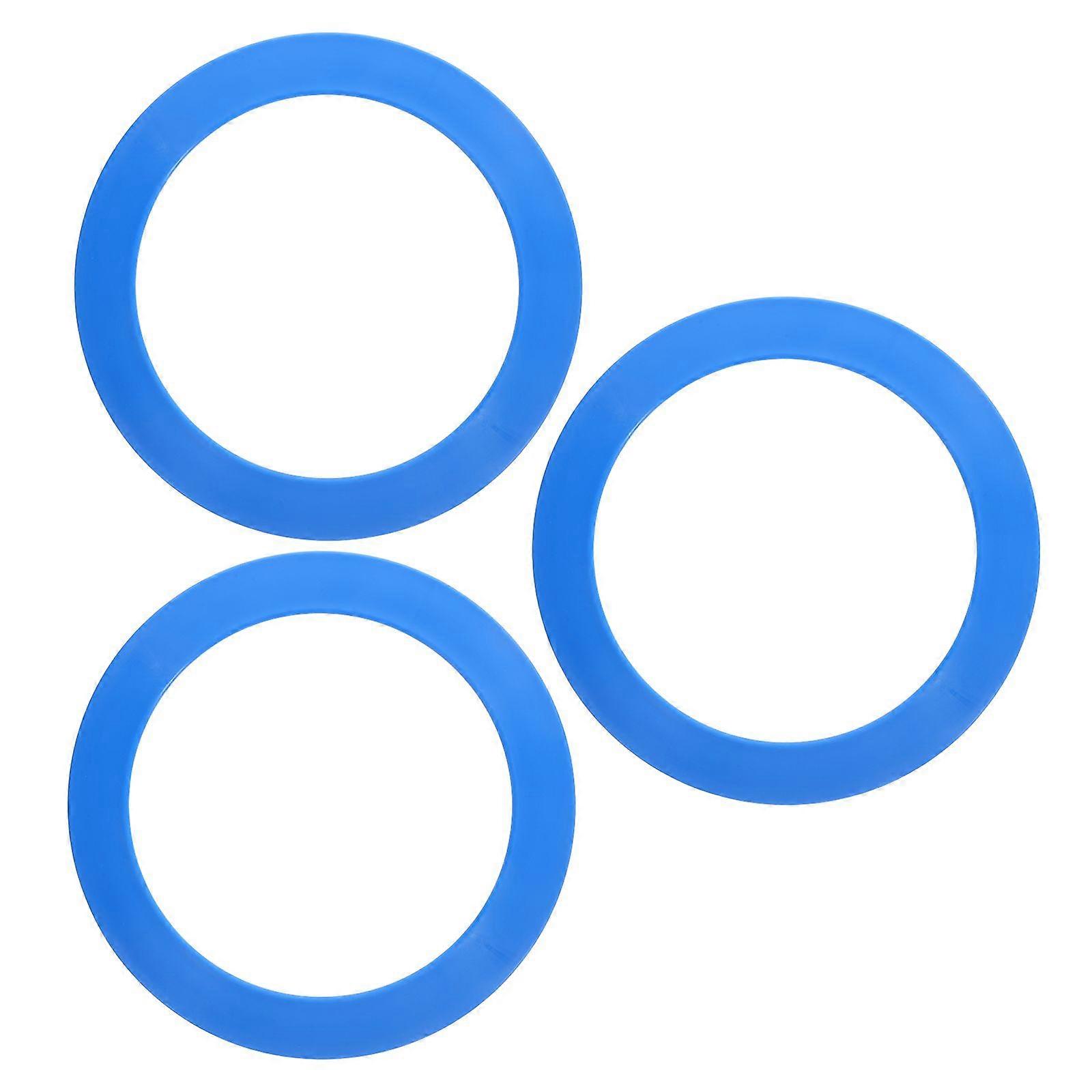 3pcs Juggling Rings: Lightweight Juggling Rings Set For Outdoor Activities Circus Props And Tossing Games - Plastic Throwing Hoop For Training