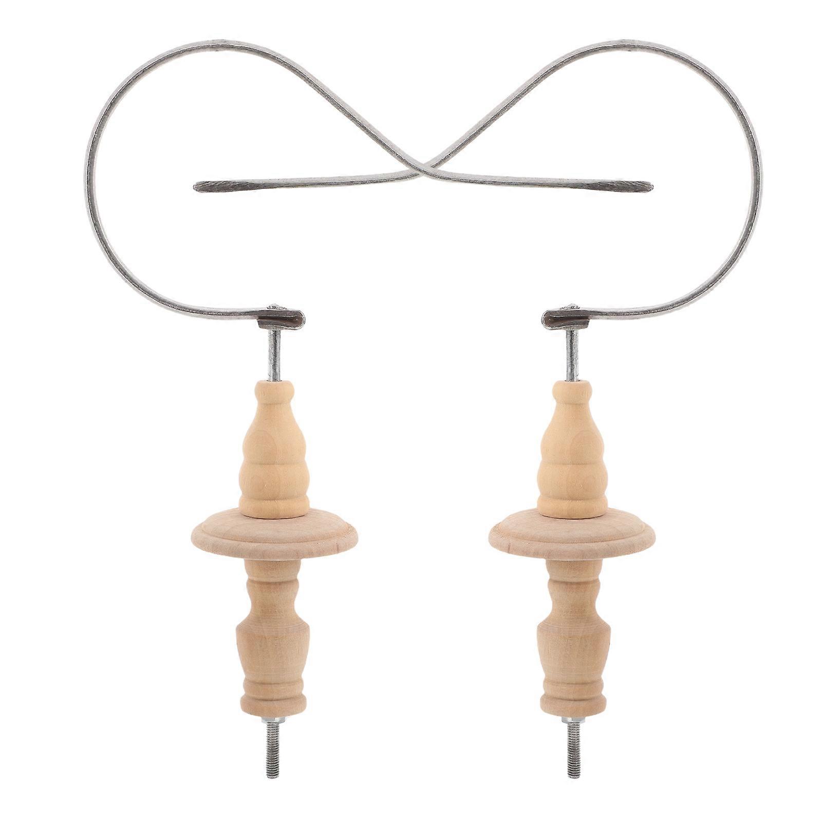 Small Bird Cage Accessories Wood Bird Cage Hook for Replacement 6Sets