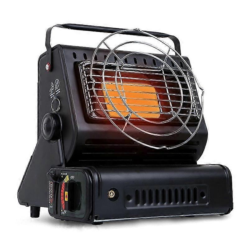1300W Portable Gas Heater and Oven for Camping Dual Use Heating Cooking