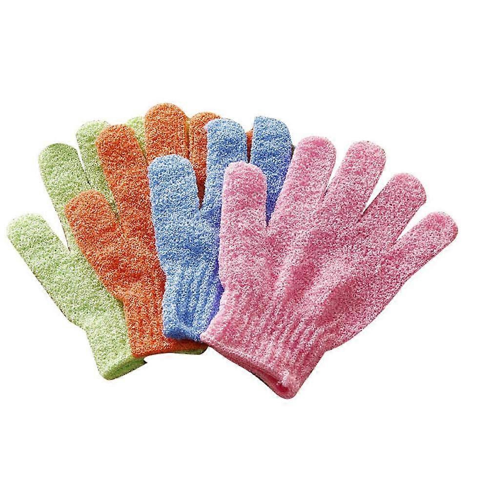 Elastic Massage Scrubber Foam Bath Glove for Exfoliating Shower, Random Color, Spa Accessories, Soft Material