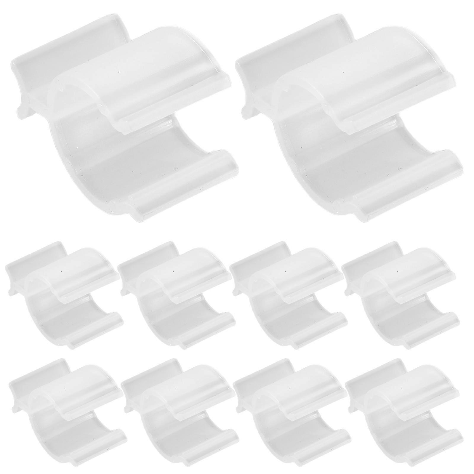 Portable Plastic Lotion Pump Clips Lock for Shampoo Dispenser 100Pcs