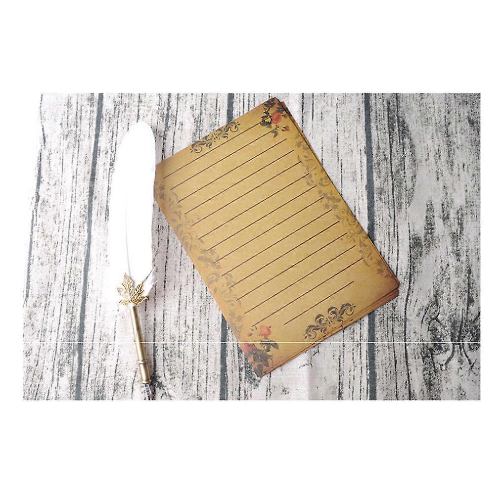 56Pcs Retro Writing Paper Set for Note Taking and Letter Writing in