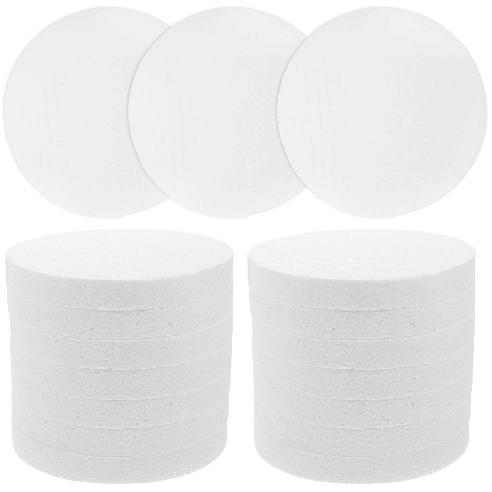 Foams Cake Tray Cake Decorating Training Tray for DIY Project 80Pcs