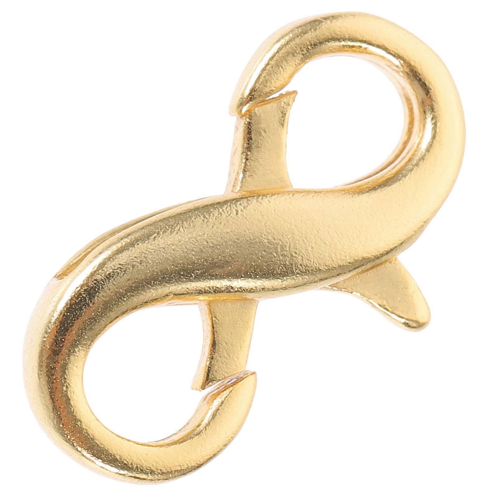 Χρυσό κούμπωμα αστακού για επισκευή κολιέ, 5 τεμάχια