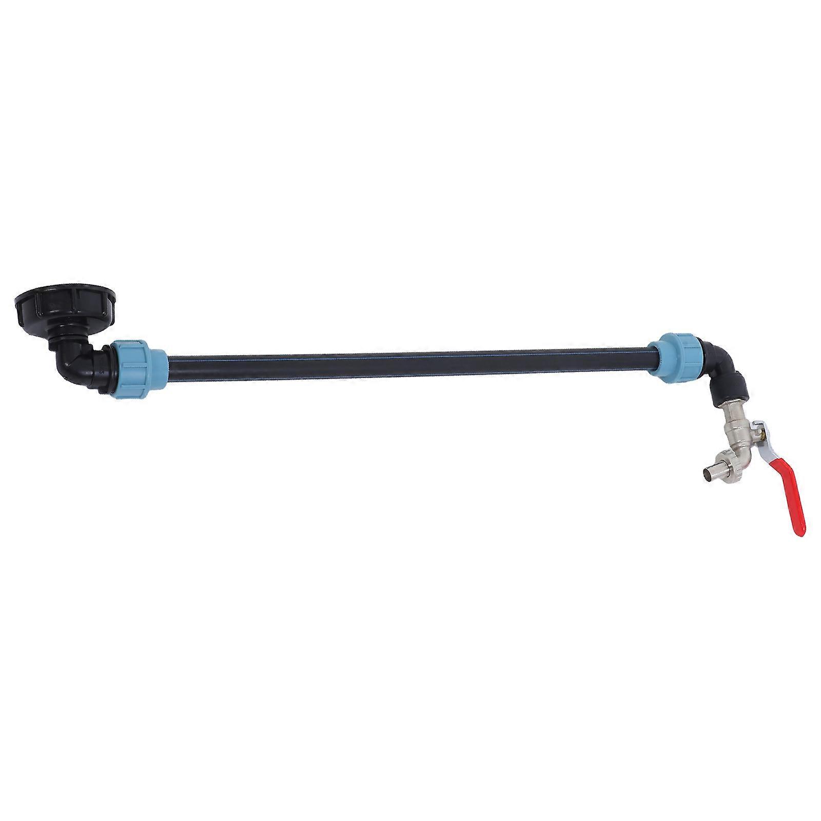 Ibc Tank Adapter Thread Valve for Garden Hose Shut-Off Valve 2Pcs