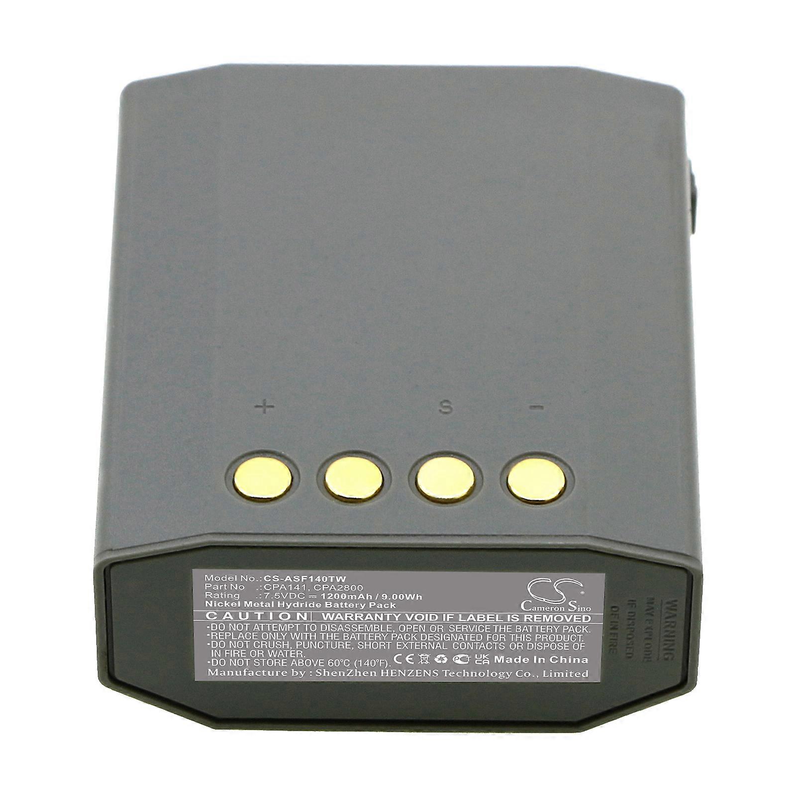 7.5V 1200mAh Two-Way Radio Battery CPA141 CPA2800 ASCAK141 for AEG Teleport ES, For Ascom FUG 11B SE140 FuG11B SE110