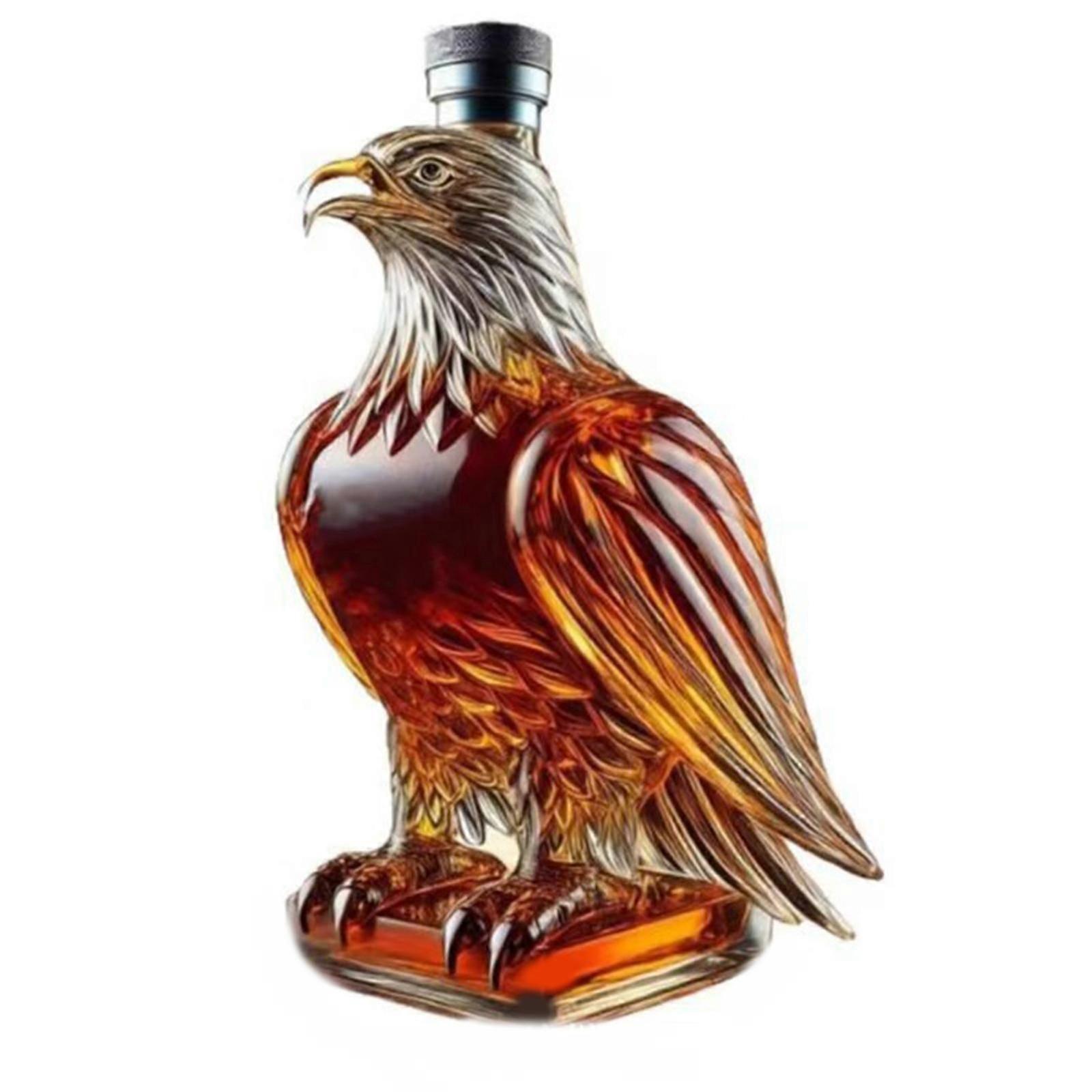 300ml Capacity Decanter Whiskeys Container Distinctive Glede Shaped Glass Liquor Bottle Themed Party Accessory