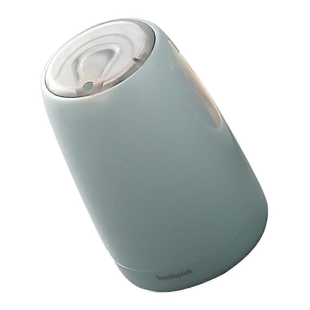 Press Type Toothpick Holder for Home Use 2Pcs Blue