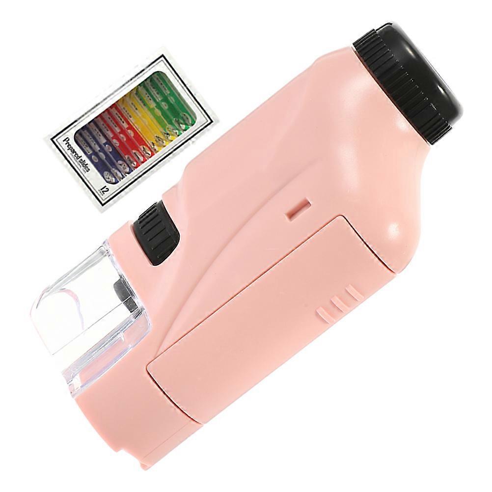 Children Microscope Monocular Microscope for Magnifying Use 3Sets