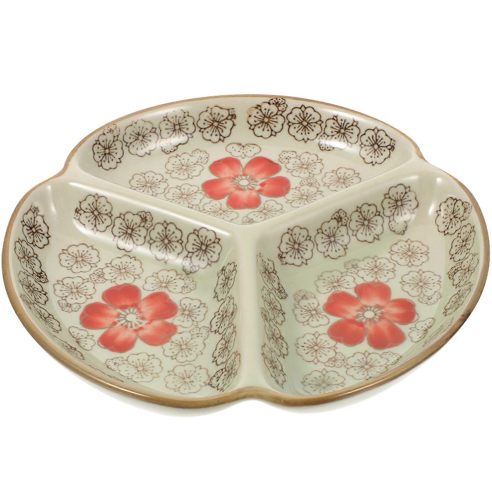 Portion Control Plate Multi-Function Serving Plate Square Suitable For Health-Conscious Users Indoor Use 18X18CM 1Pack