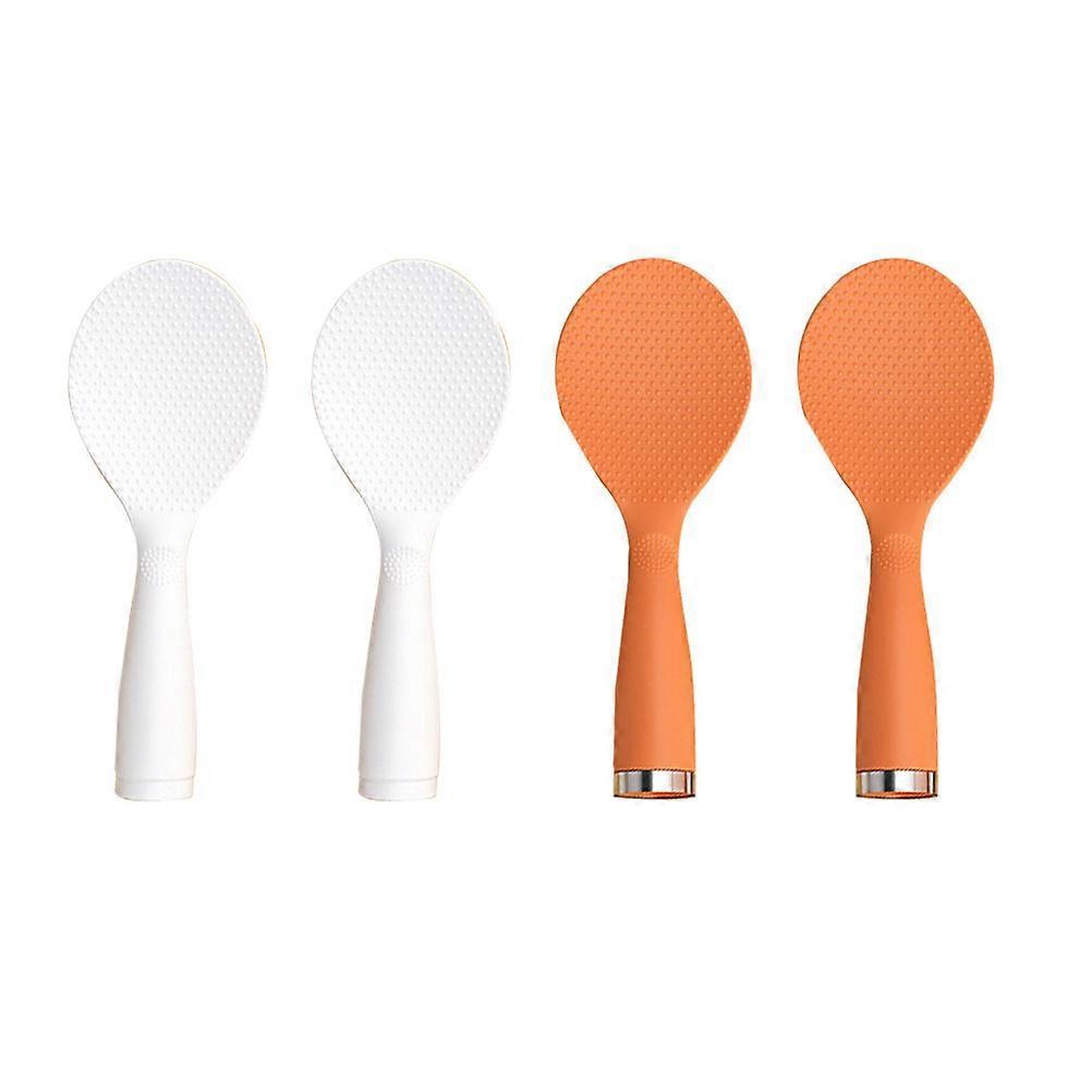 Spoon For Serving Rice Nonstick Kitchen Spoon Use 21.2X8X2CM 4Pcs