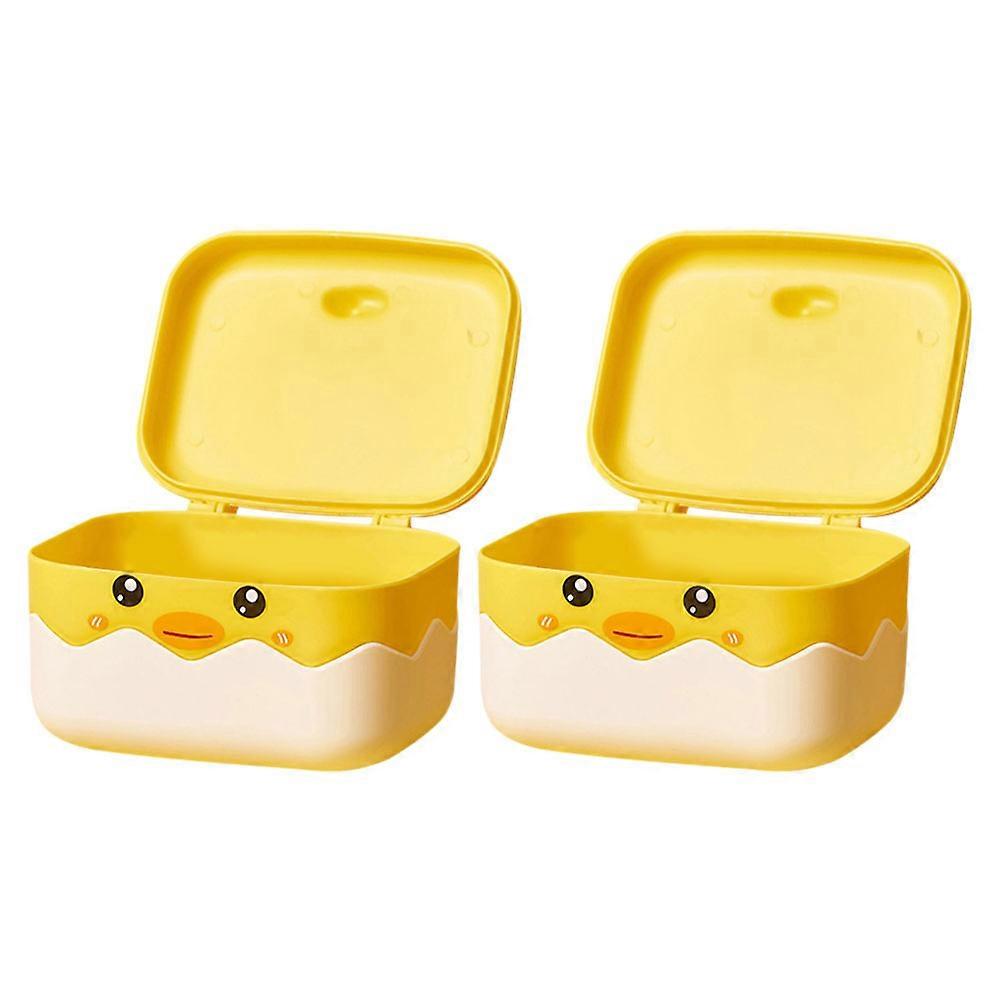 Multi Soap Holder Cute Soap Dish for Daily Use 4Pcs