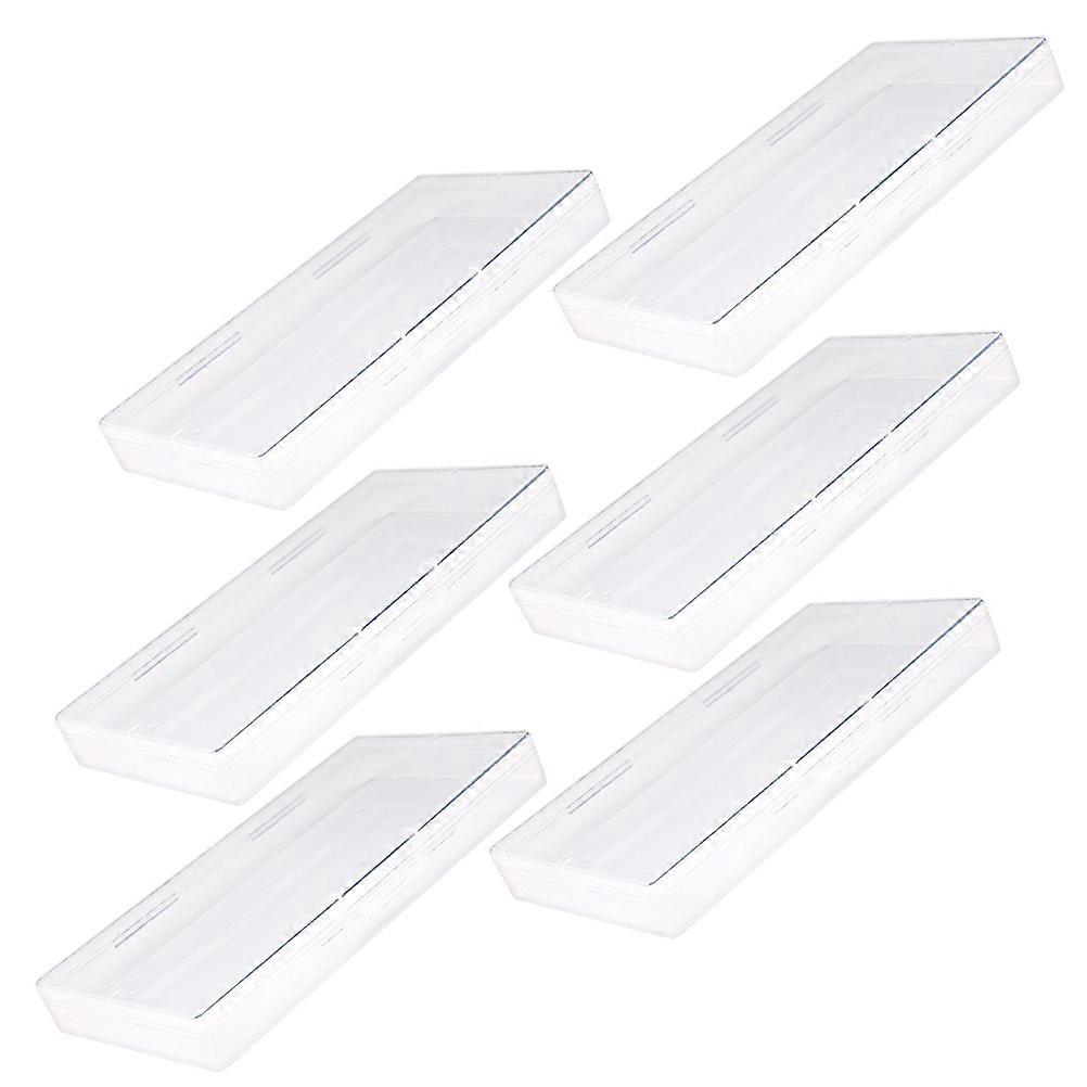 Transparent Plastic Storage Box for Home Use with 12Pcs Containers