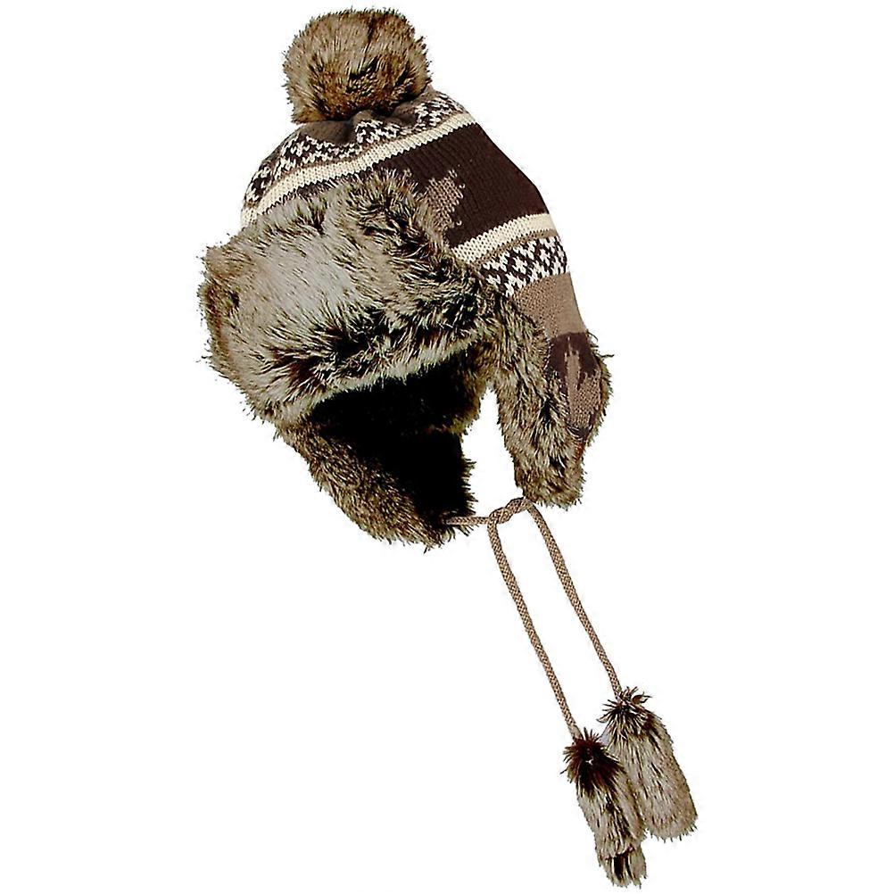 3Pcs Warm Keeping Hat for Winter Cold Weather Knitting Wool Windproof Hat