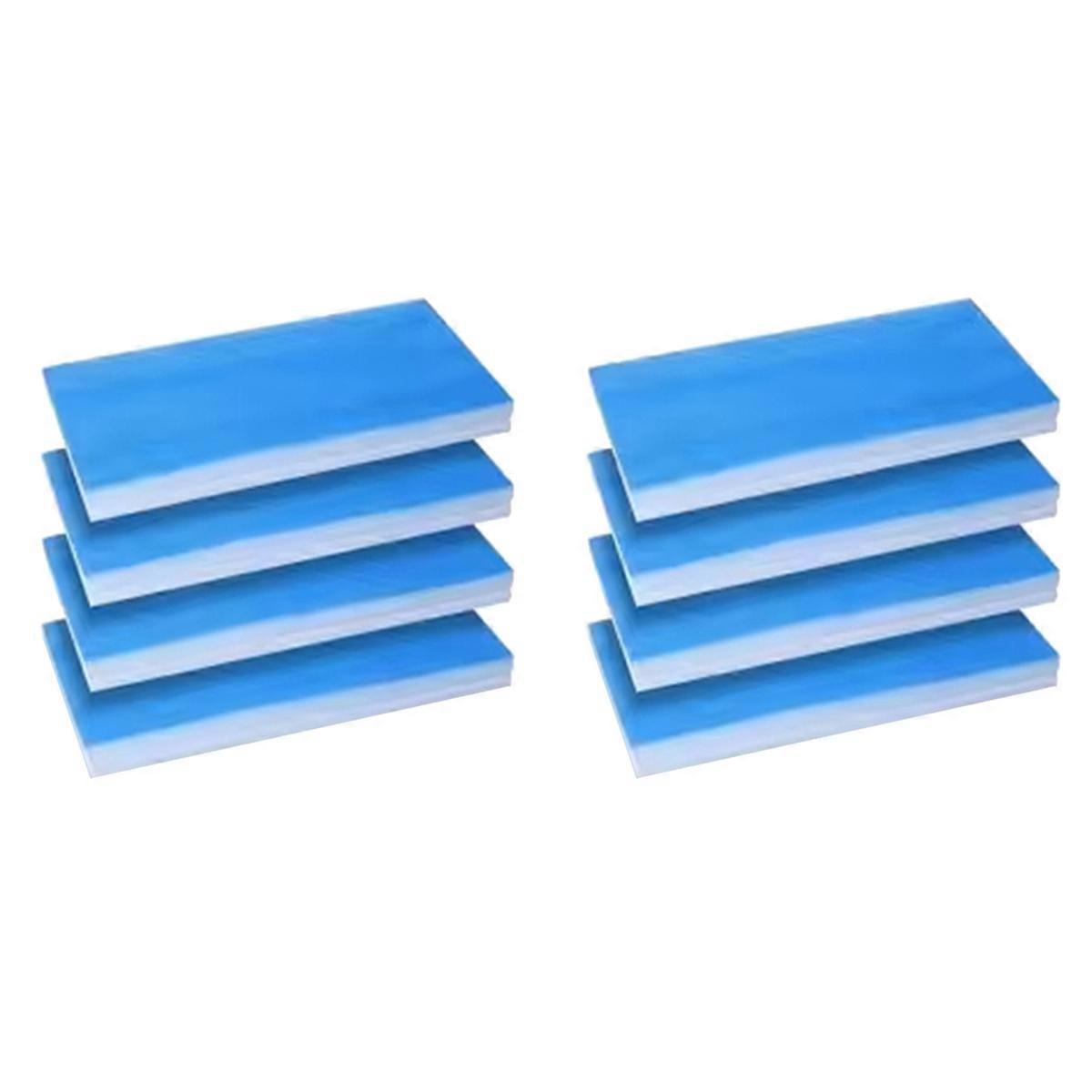 8Pcs Airbrush Hobby Airbrush Booth Filter Polyester Booth Replace Filter Fit for Master