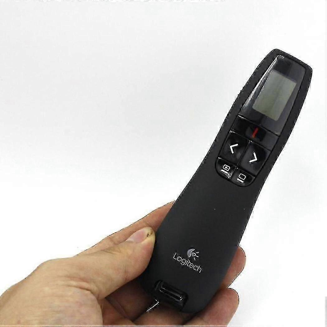 Logitech R700 Wireless Presenter Red Laser Pointer 2.4Ghz USB PPT Remote Control for Powerpoint Pres