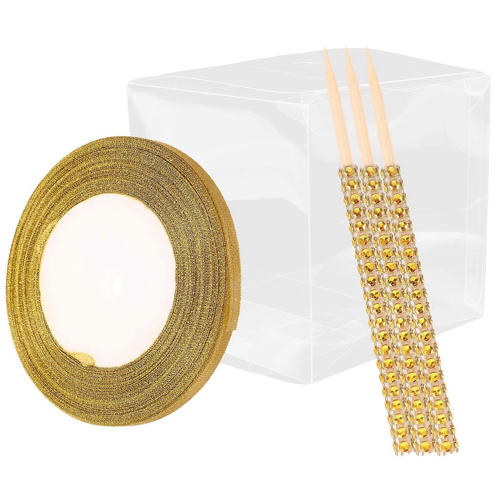 Clear Boxes for Favors Packaging 2Sets Candy Apple Party Supplies