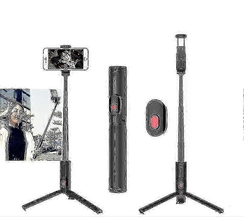 Wireless Bluetooth Foldable Tripod Selfie Stick