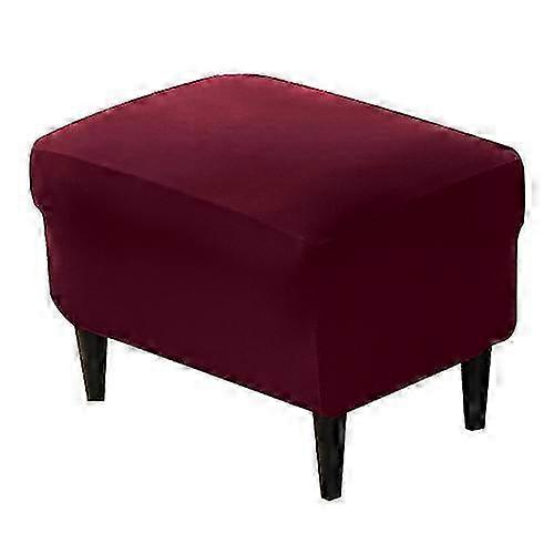 Elastic Footstool Cover Dust Covers Rectangle Nordic FFootrest Chairs Protector 26s
