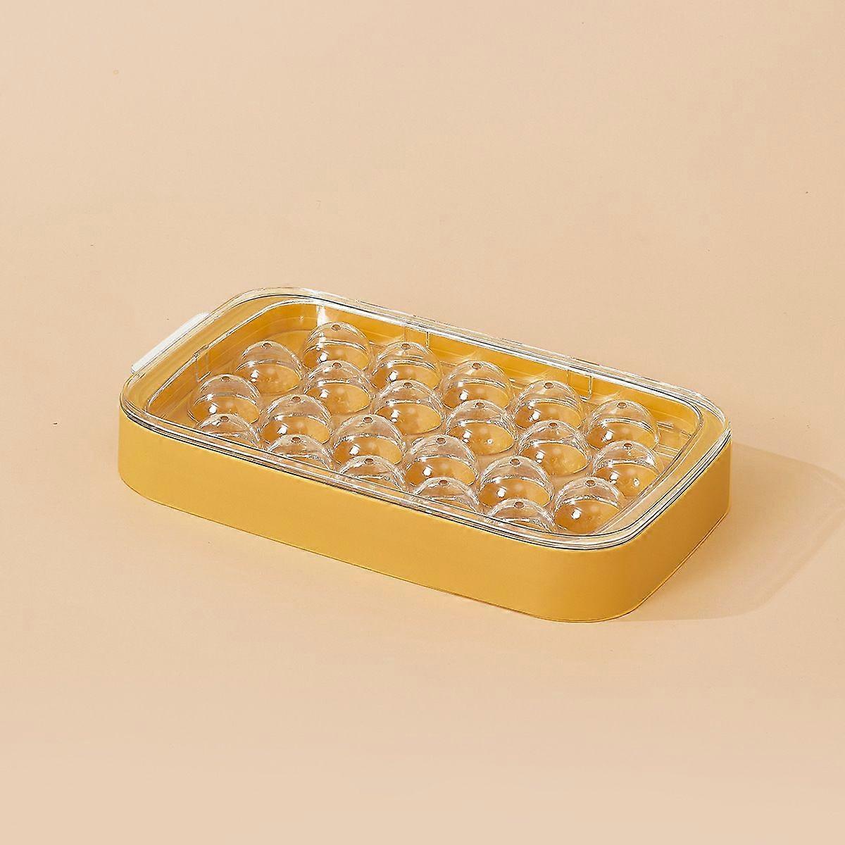 Ice Cube Tray With Lid And Storage Bin,flexible And Easy Release Ice Box Container For Freezer Betterlifefg