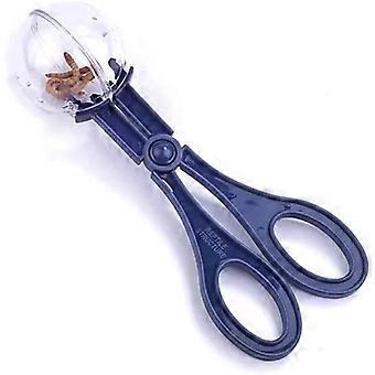 Insetos Alimentação Pinças Agarrando Pinças Clipe de lixo Répteis Anfíbios Ferramentas de limpeza Suprimentos para animais de estimação Insetos (18cm, azul)