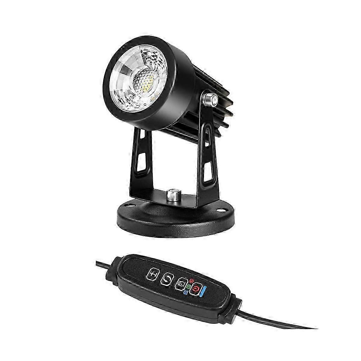 Spot Lights Indoor Up Lights Indoor with Timer, 3W Floor Spotlight Indoor Uplighting, 3000K/4000K/5