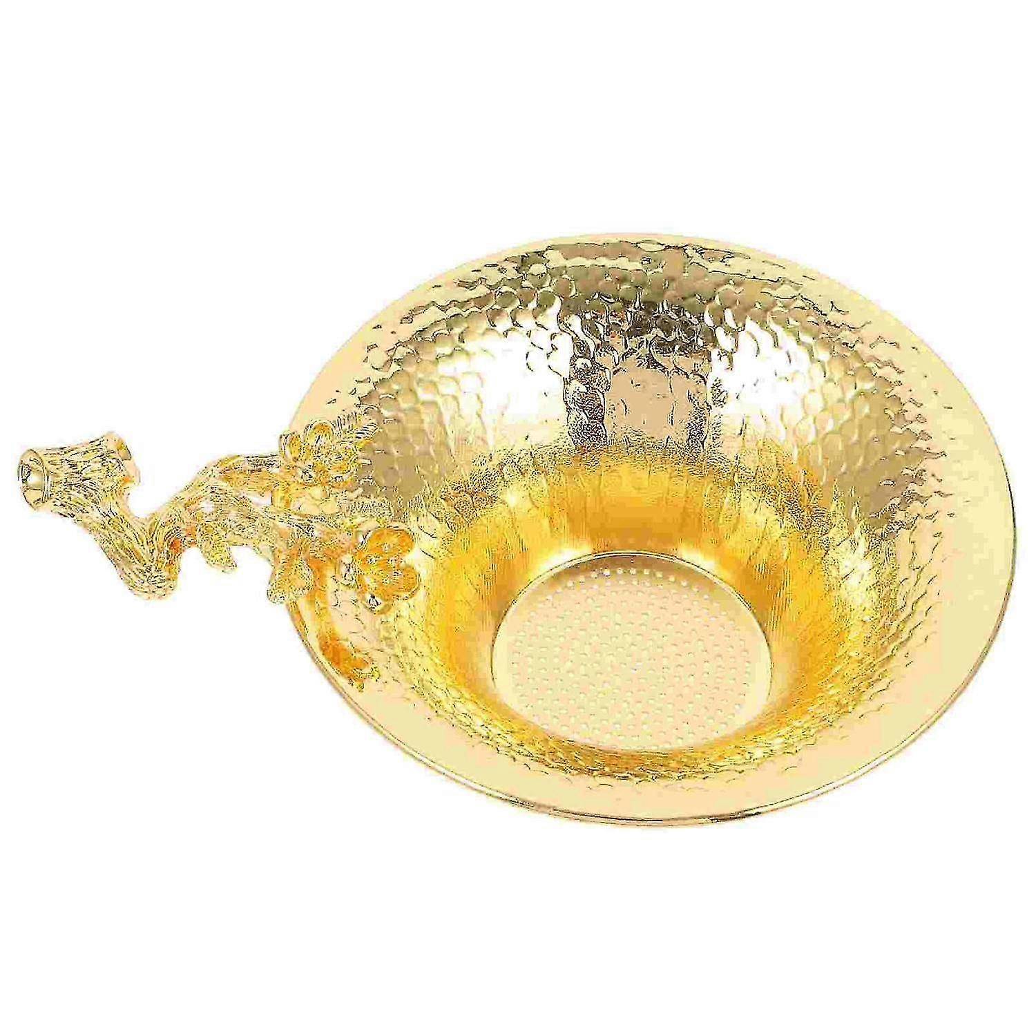 1 Pc Tea Strainer Tea House Copper Tea Filter Chinese Tea Infuser Teaware Supply|Tea Strainers