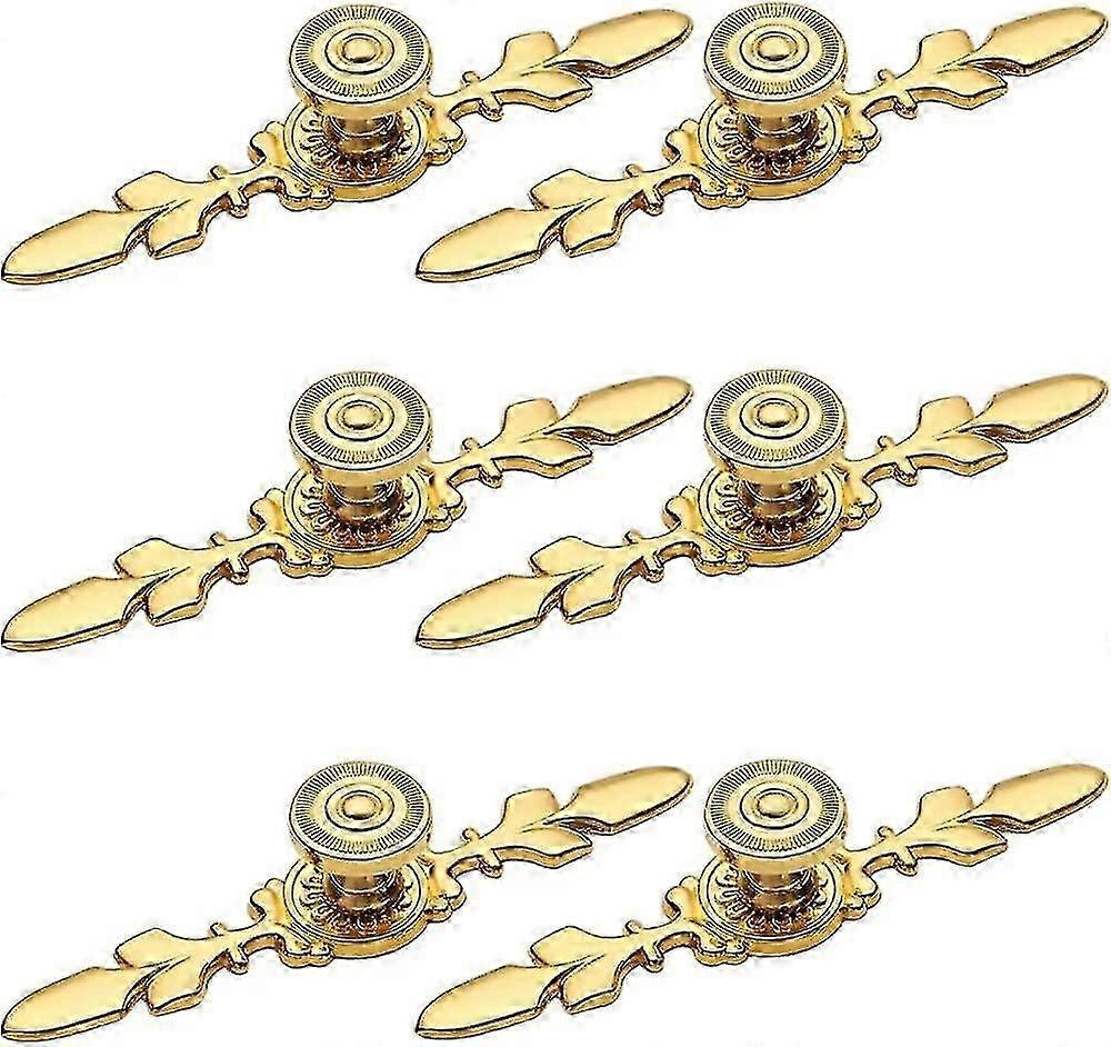 25-26 6 Pcs Gold Cupboard Knobs Cupboard Knob Door Knob Kitchen Door Knobs Vintage Cupboard Pulls Cupboard