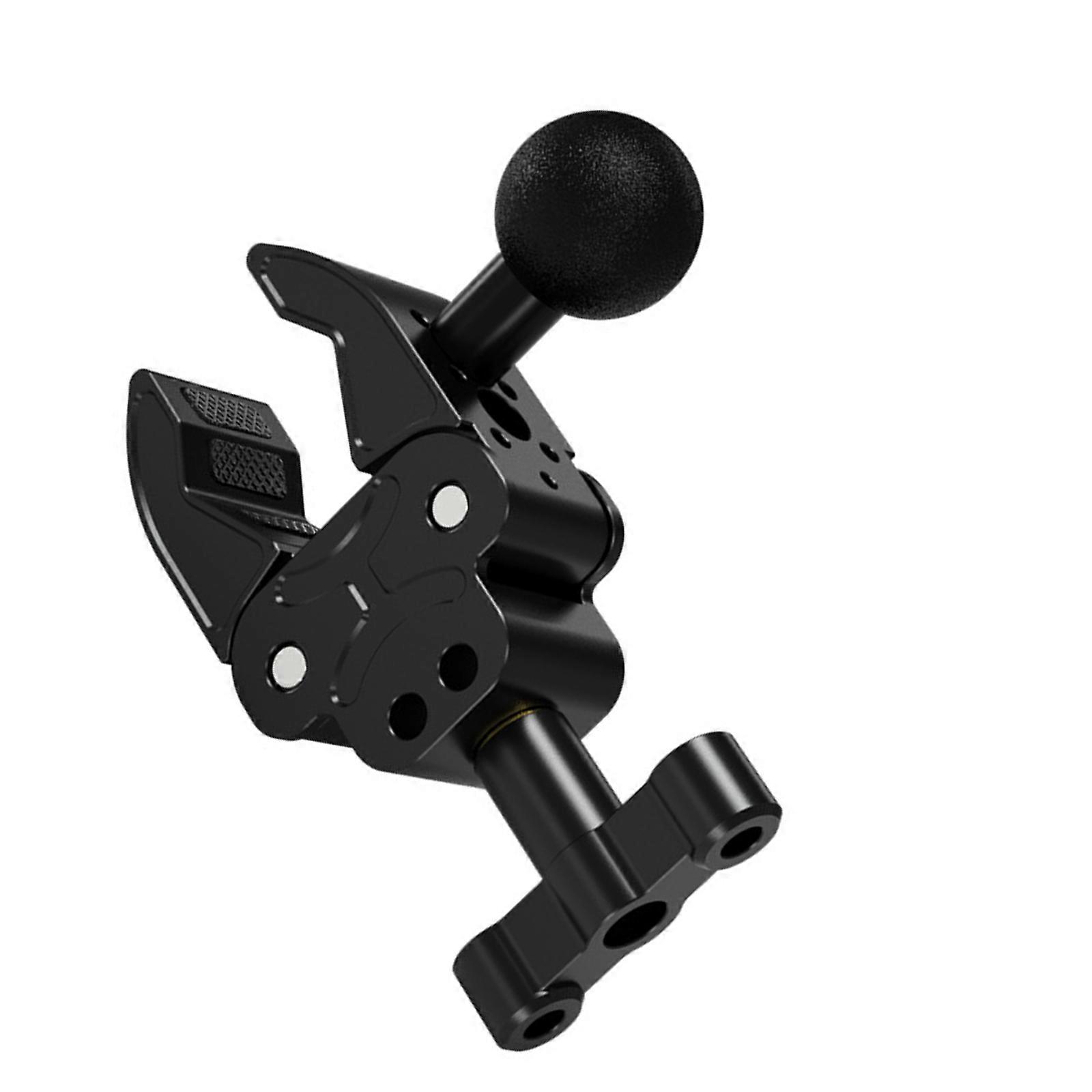 Action Camera Bracket Super Clamp Mount 360 Degree Adjustable 1/4inch Extension Quick Release Handlebar Tripod Converter Multicolor