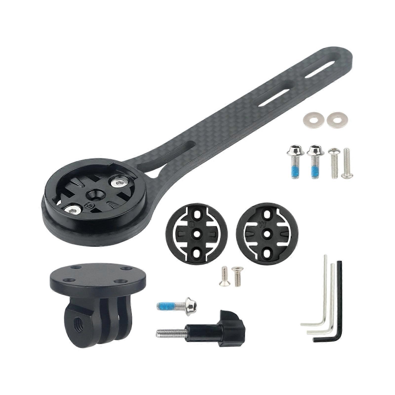 Durability Bike Handlebars Brackets Regulable Angles Heavy Type Bike Mount For Cycle Computer Light Device Multicolor