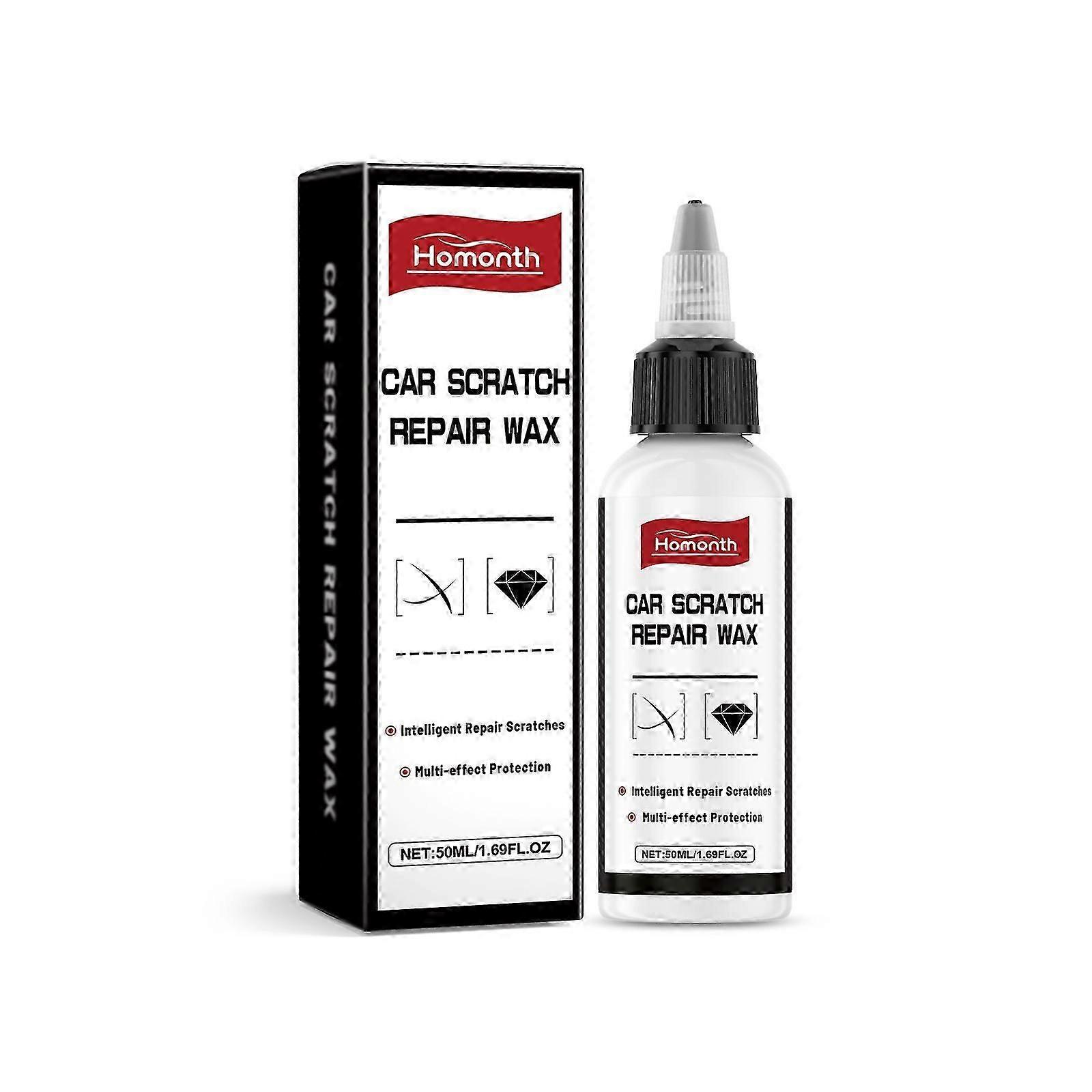 car scratch wax finish solution