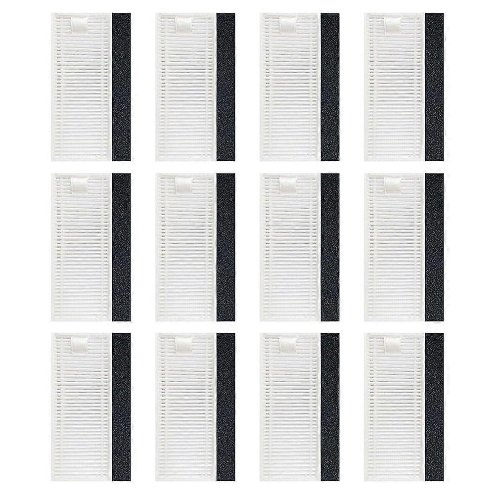 12 Pcs Air Filters For Robot Vacuum Cleaner Replacement Filters