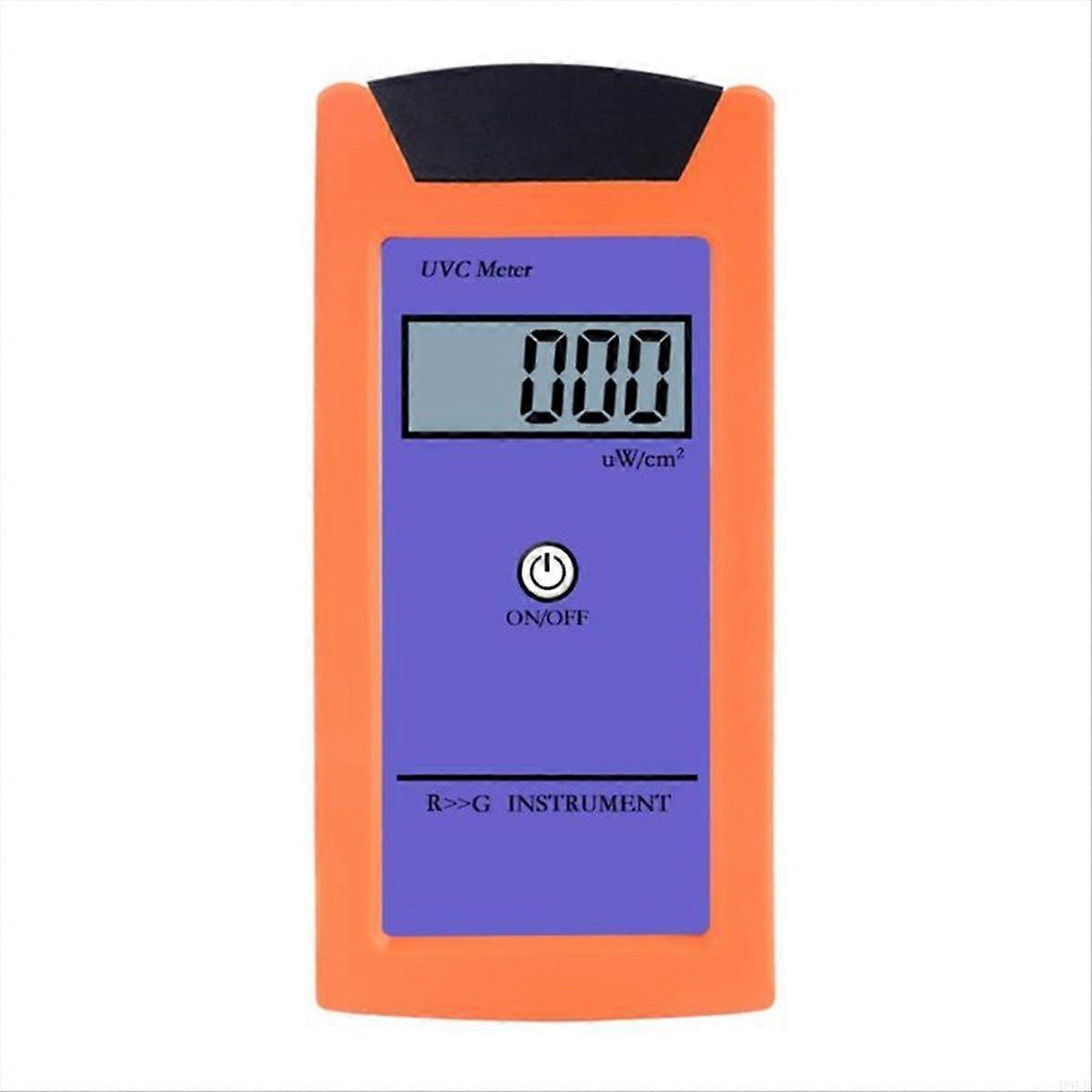 UVC Light Meter 0-1999W/Cm Reptile UV Index Meter Spectrum 220-280NM UV Radiation Reptile Measure