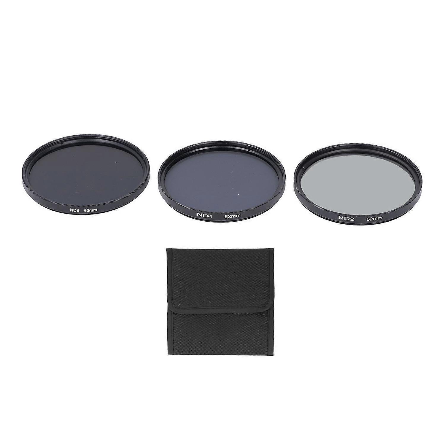 ND Filters Set HD Multi Layer Coating Anti Overexposure Anti Scattered Light Anti Scratch ND2 ND4 ND