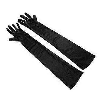 Long Gloves Mittens Anti Slip Stretch over Elbow for Woman Elbow Long Gloves for