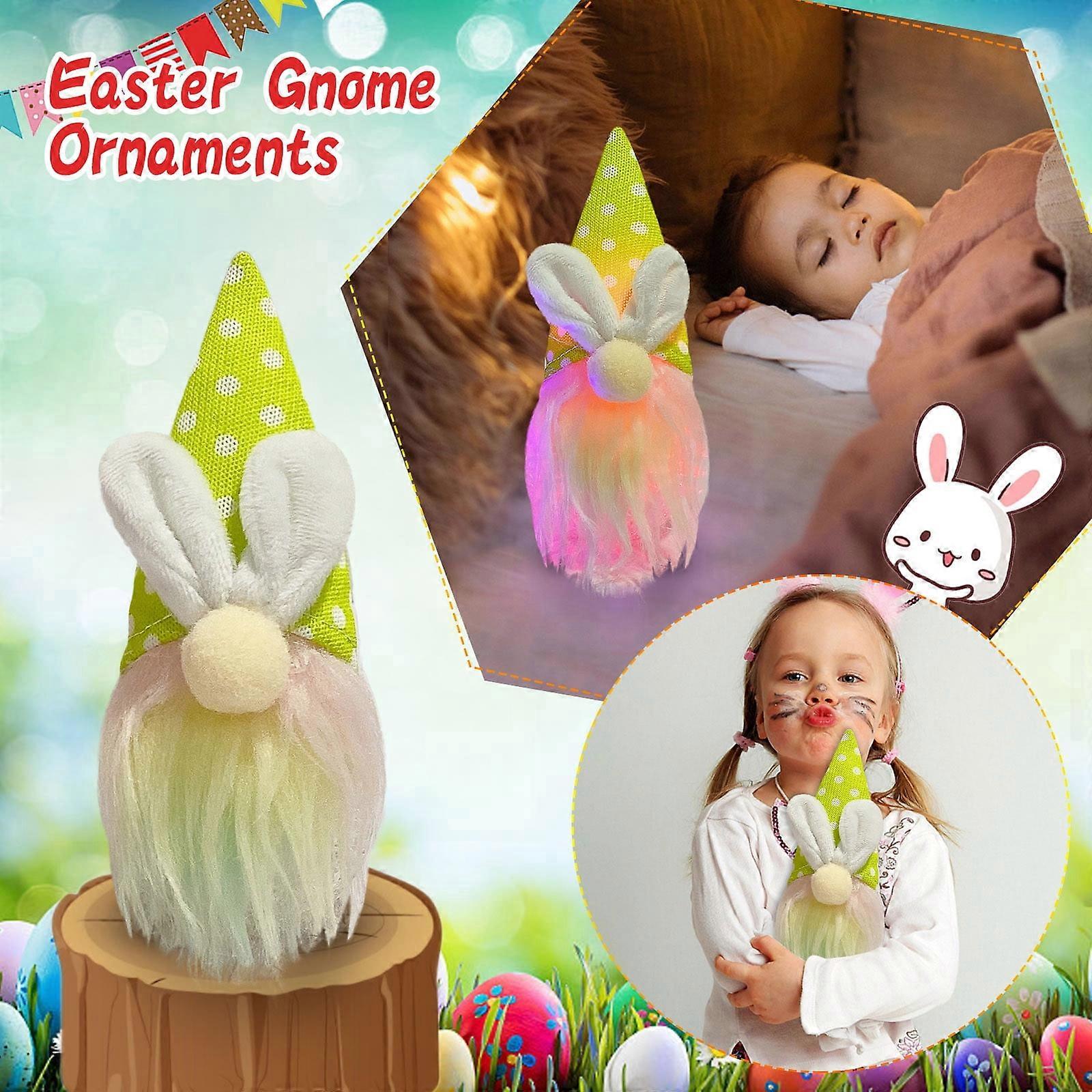 Glowing Easter Plush Decor Witch Scandinavian Tomte Nisse Swedish Table Decor