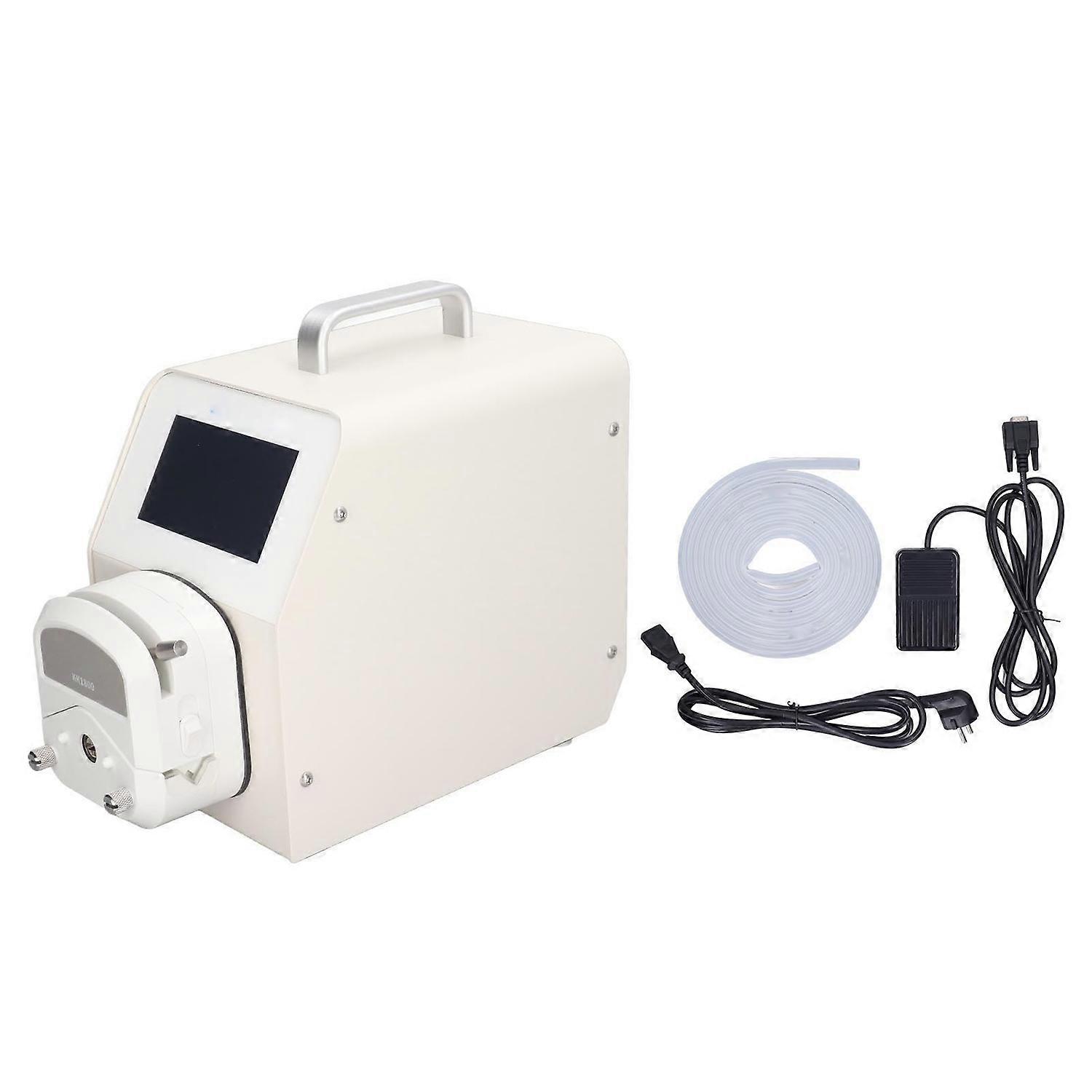 UIP Peristaltic Pump WIFI Large Flow 3 Rotor Pedal Switch Touchscreen Stepper Motor Dosing Pump 100‑