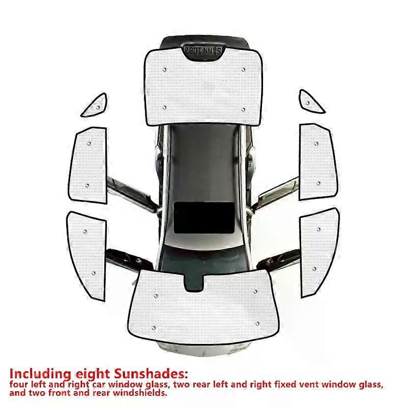 Car Full Coverage Sunshade For Honda Accord 10 10th gen MK10 2018 2019 2020 2021 2022 UV Protection Accessories Window Sunvisor