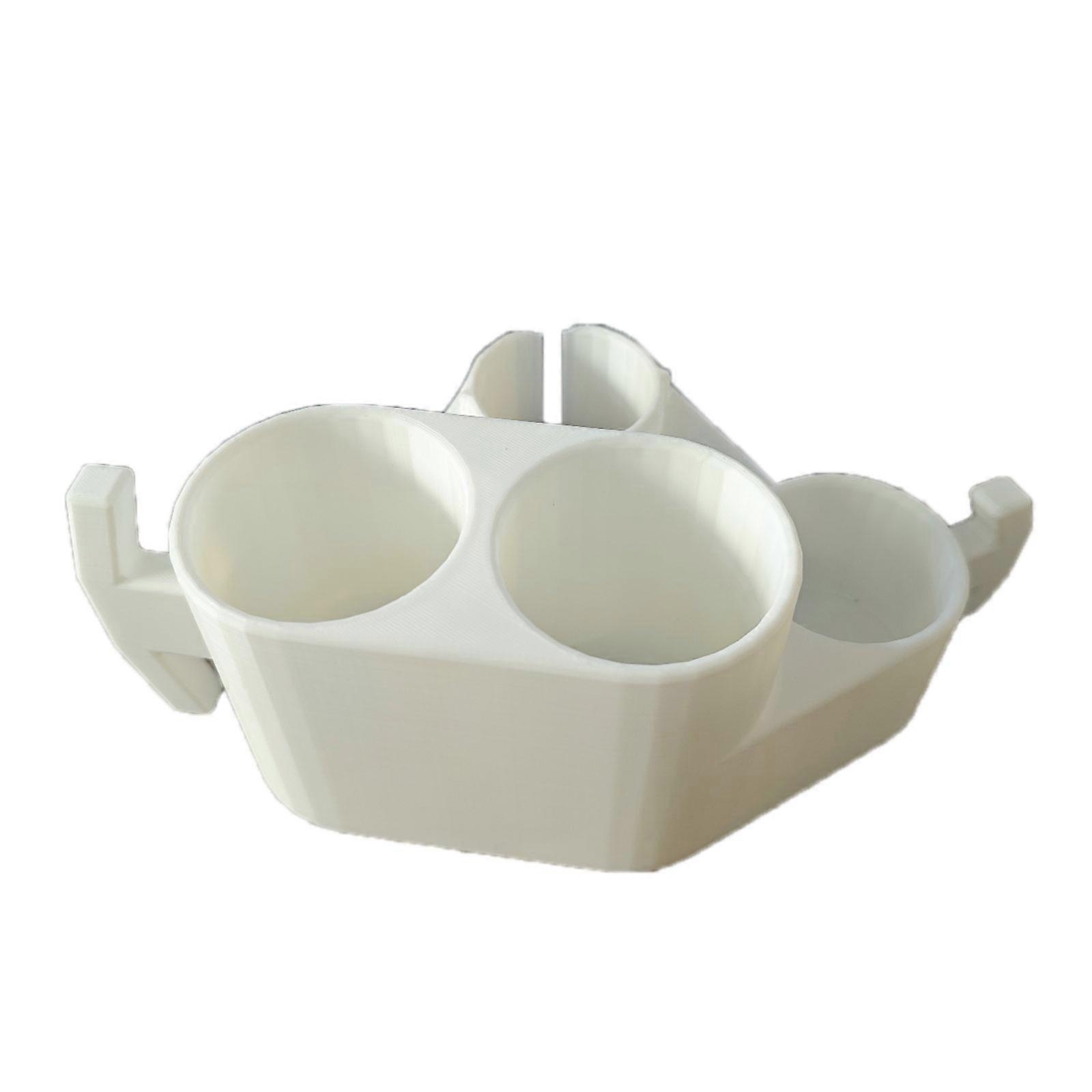 Transportable Breastmilk Feeding Planner Bottle Hose Support Structure Easy Installation Travel Friendly Nursing Addition  White