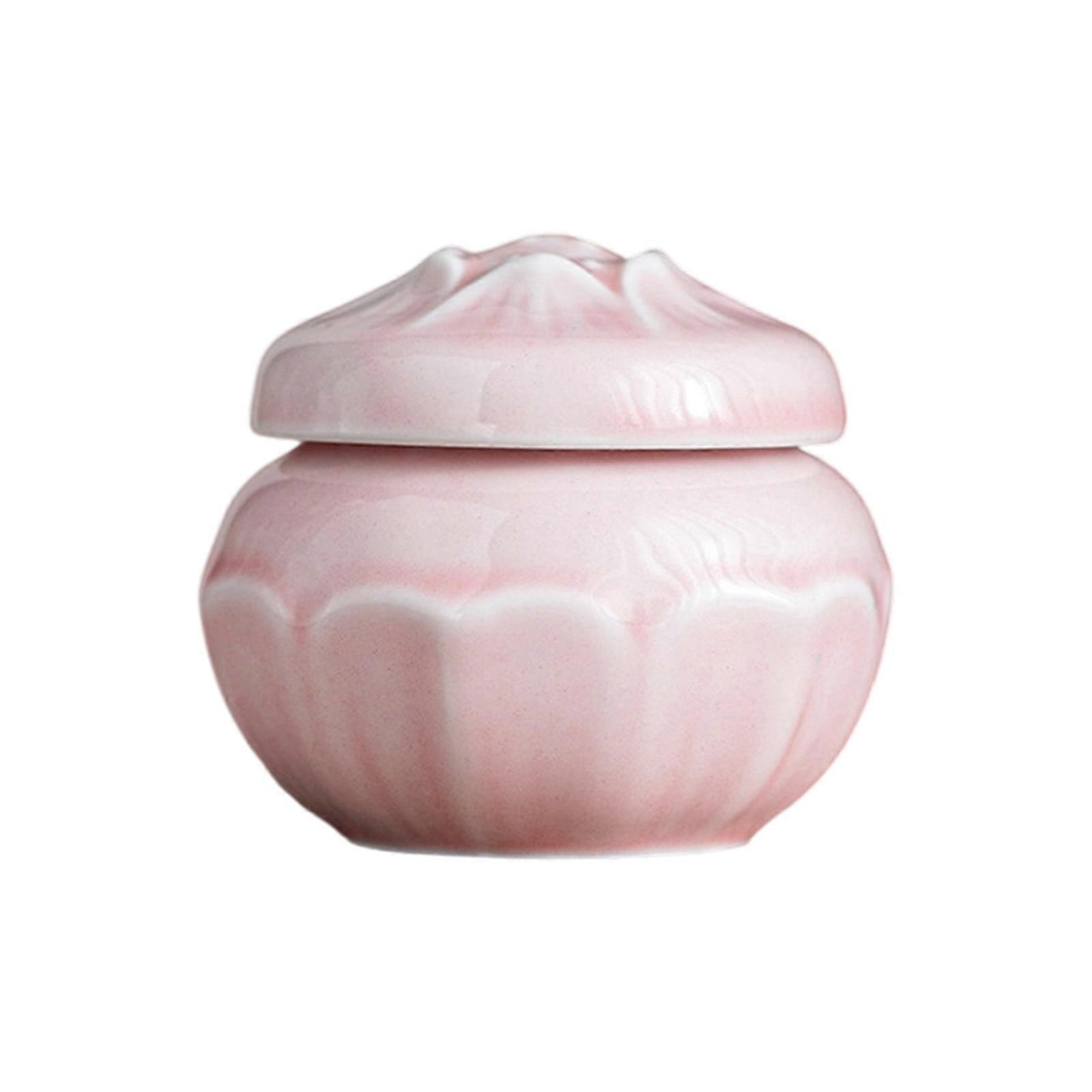 Miniature Ceramic Container Elegant Home Decors Jewelry Storage Solution For Delicate Spaces Multicolor