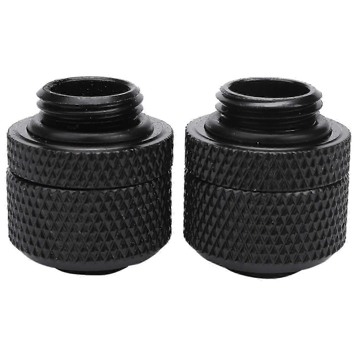 2pcs Water Cooling Fittings G1/4 External Thread For 9.5x12.7mm Soft Tube Computer Cooling System C-haoyi