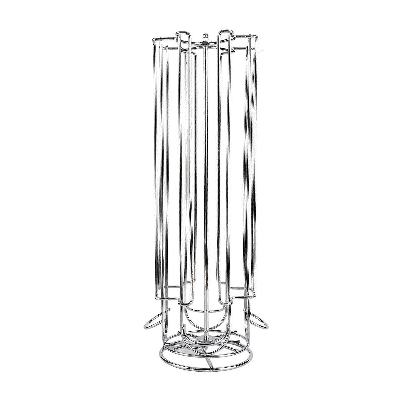 Coffee Capsule Holder Rack for 28 Pods Space Saving Countertop Stand with Modern Design